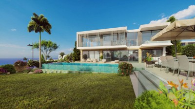 Luxury Homes Overlooking the Endless Blue 